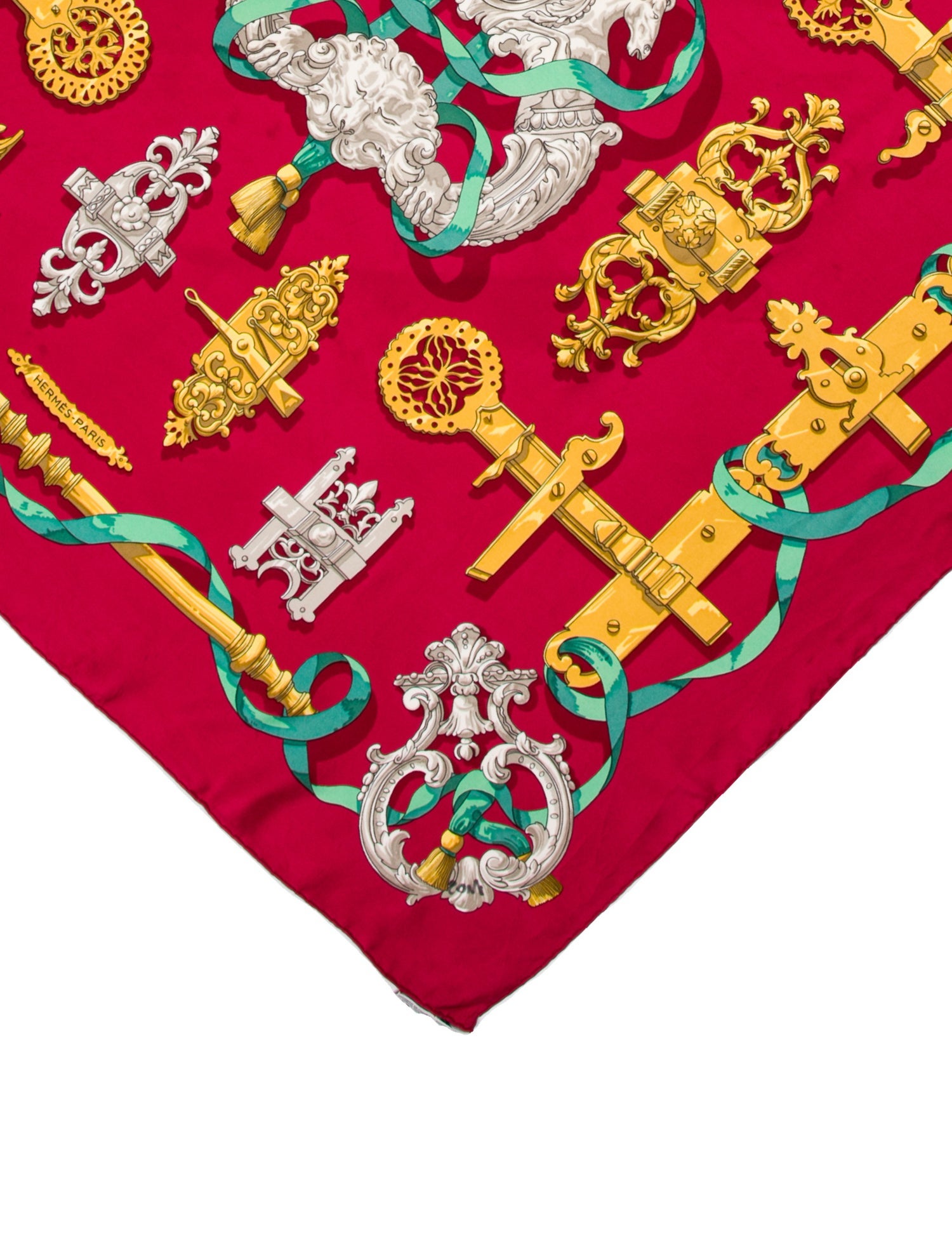 Hermès Ferronnerie Silk Scarf