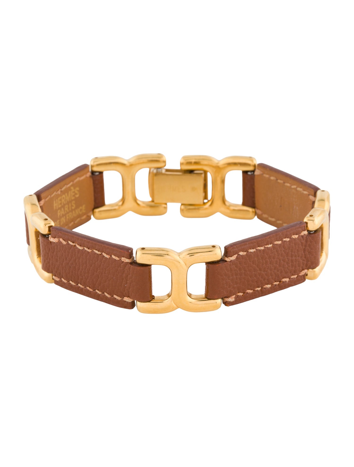 Hermès Leather Link Bracelet