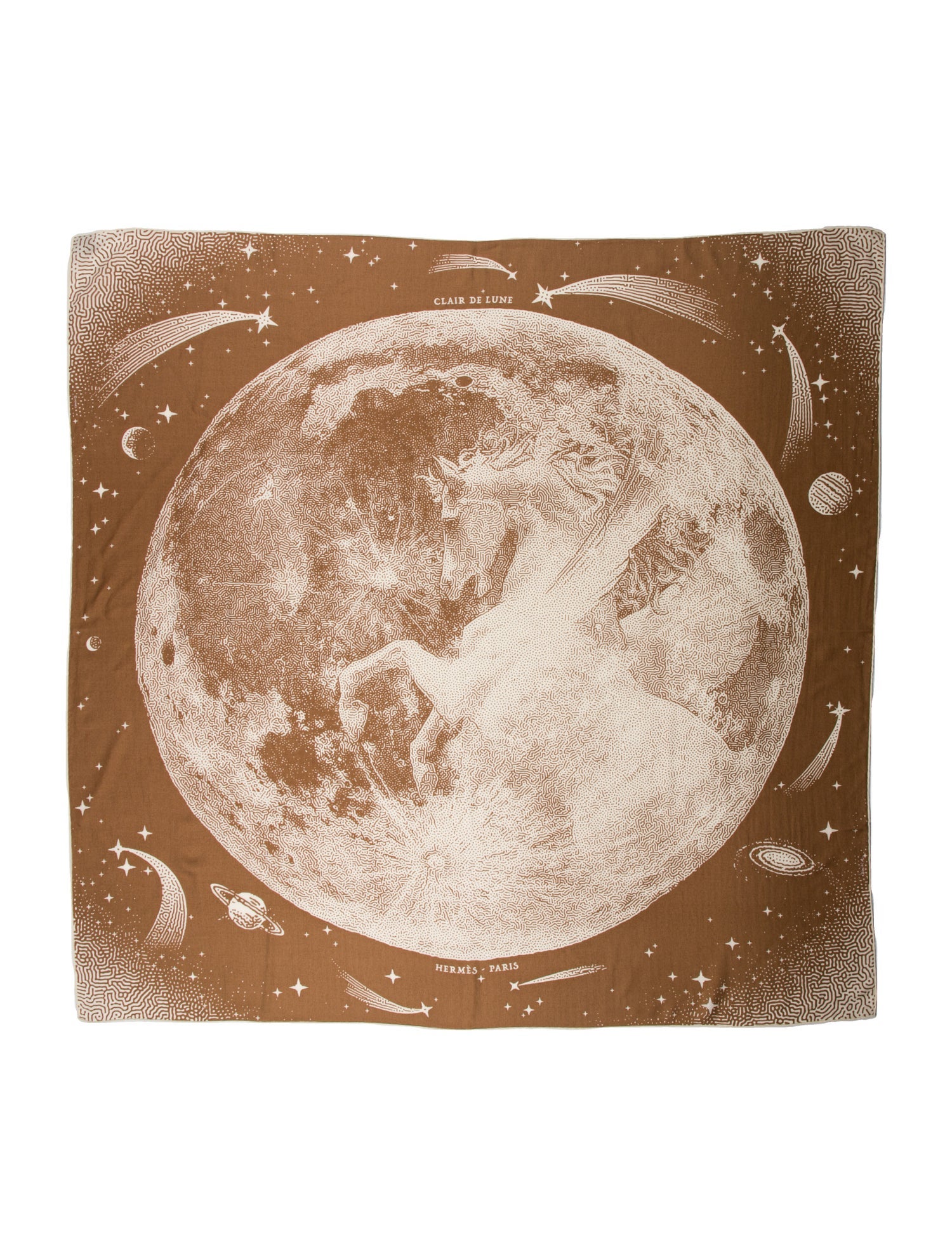 Hermès Clair De Lune Cashmere Shawl