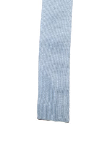 Hermès Bow Ties Two-Tone Silk Tie