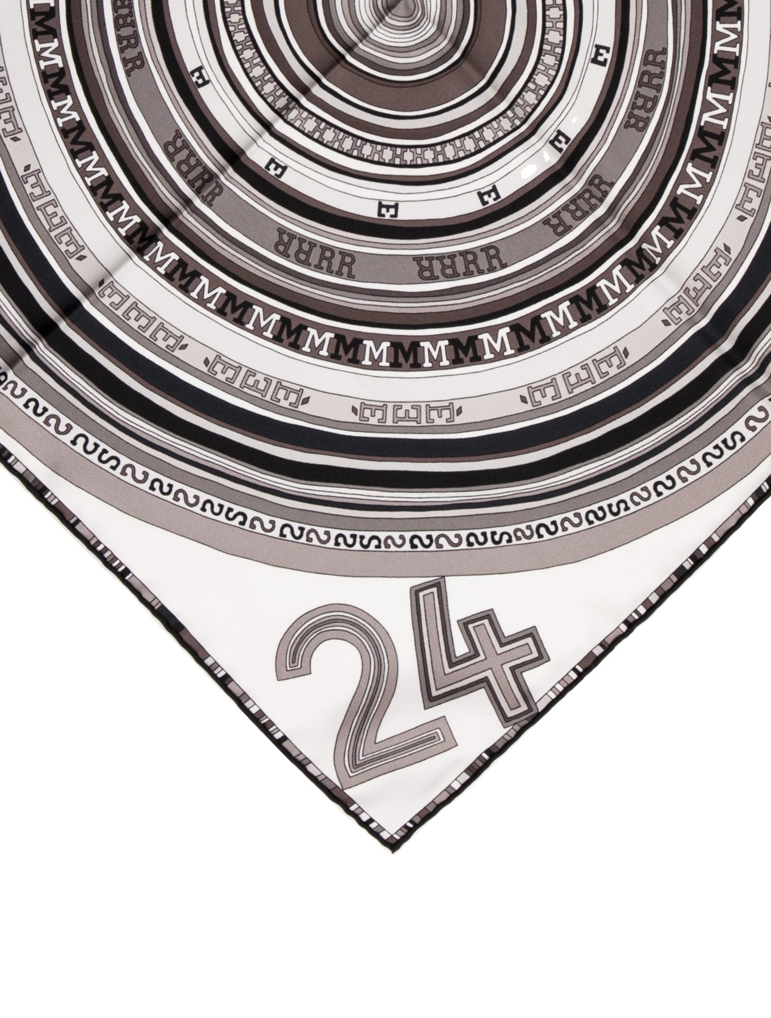 Hermès Tohu Bohu Silk Scarf