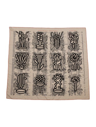 Hermès botanica grafica Cashmere Shawl