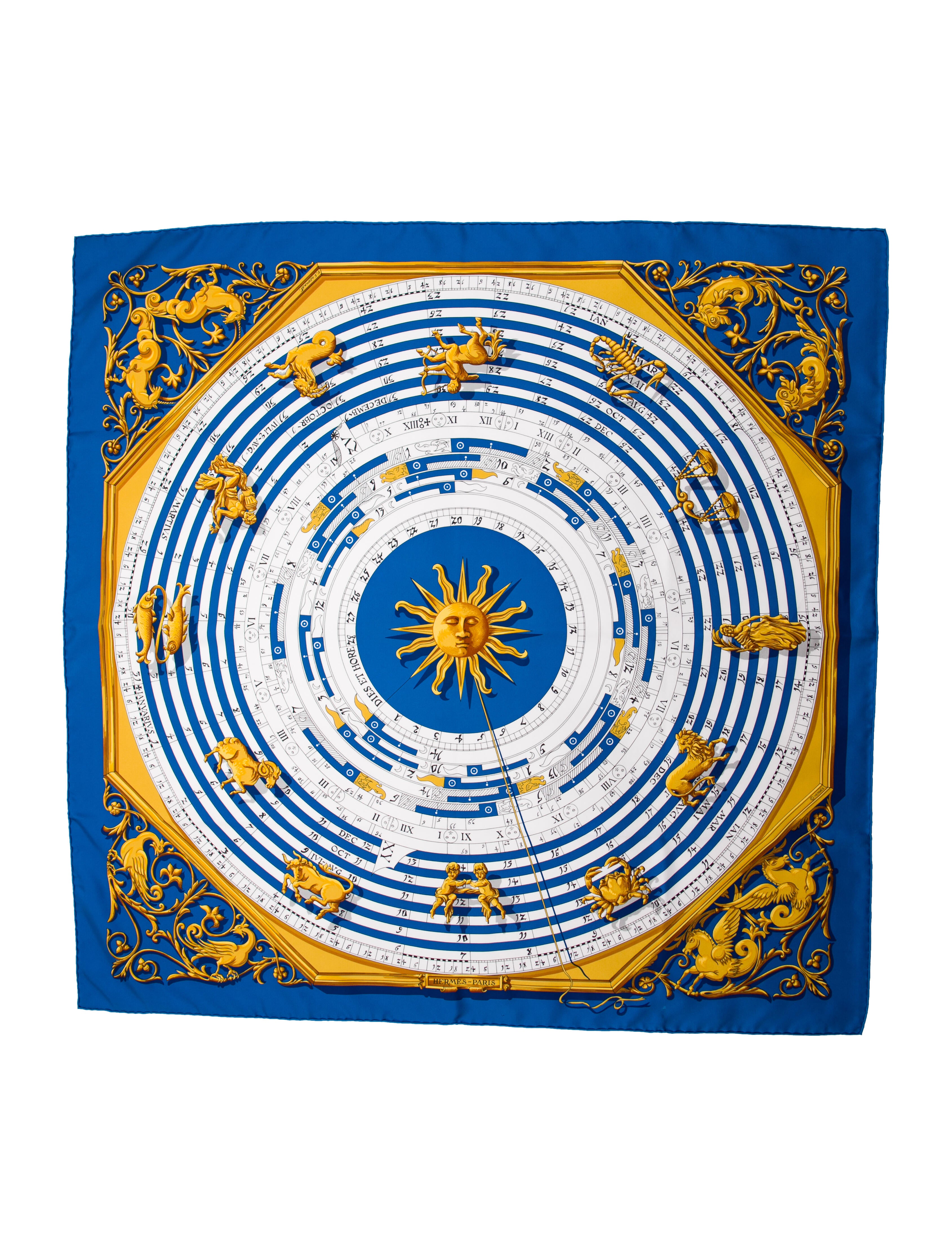 Hermès Astrologie Silk Scarf w/ Tags