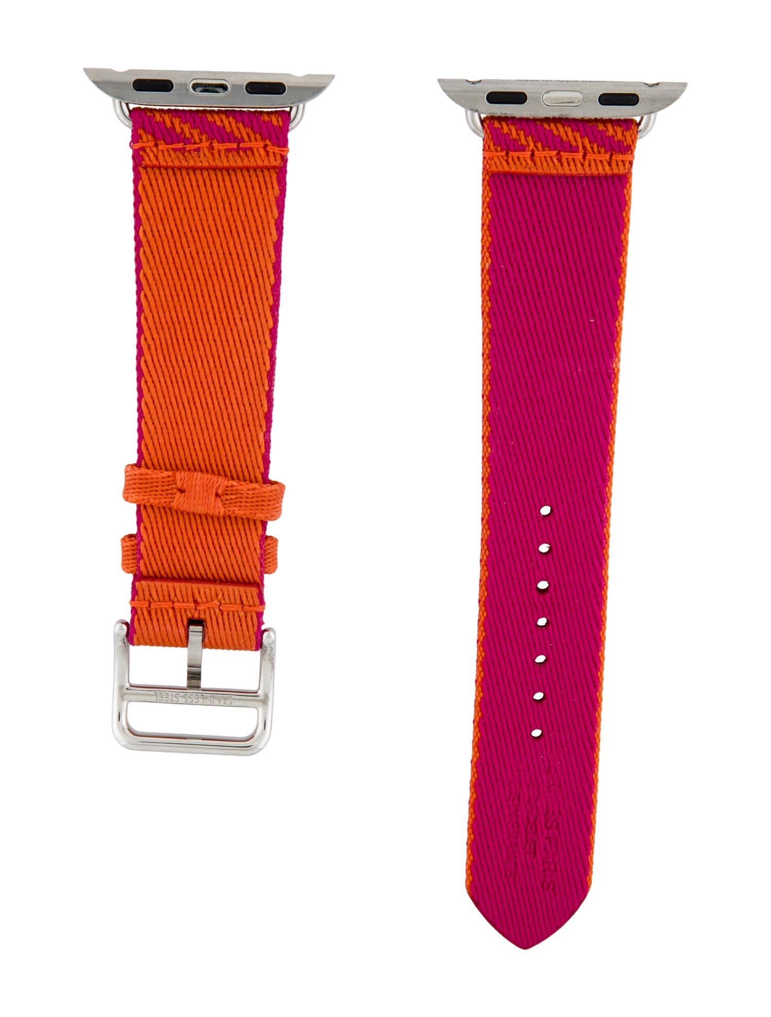 Hermès x Apple Single Tour Toile H Watch Strap