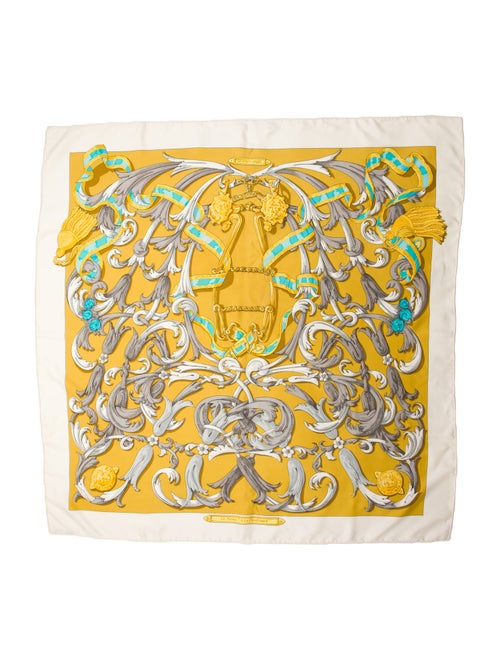 Hermès Le Mors "A La Conétable" Silk Scarf