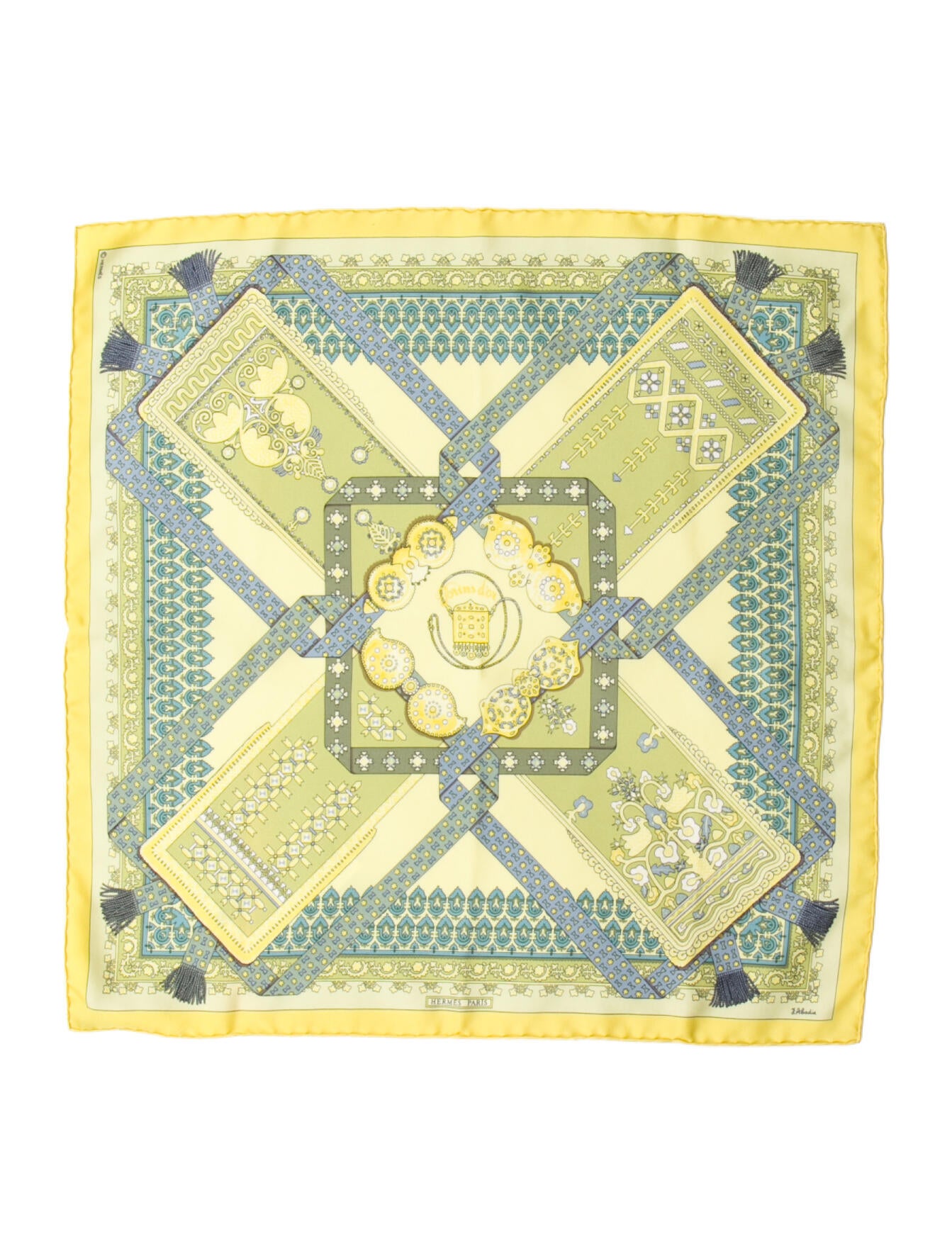 Hermès Brins d'Or Silk Scarf