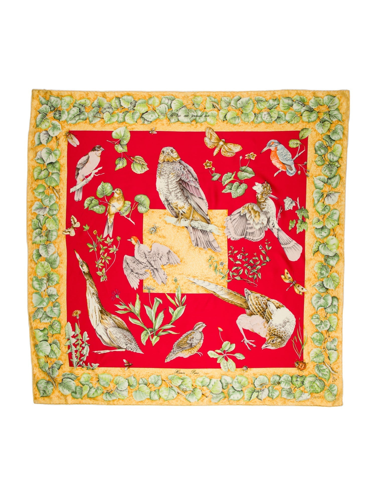 Hermès La Vie Au Grand Air Silk Scarf