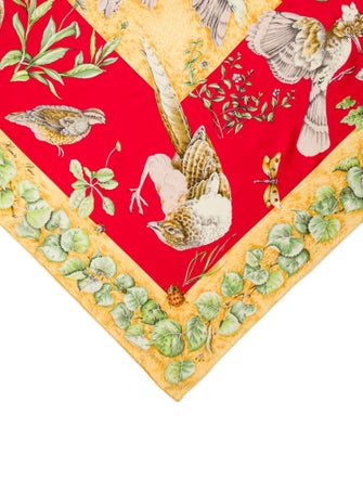 Hermès La Vie Au Grand Air Silk Scarf