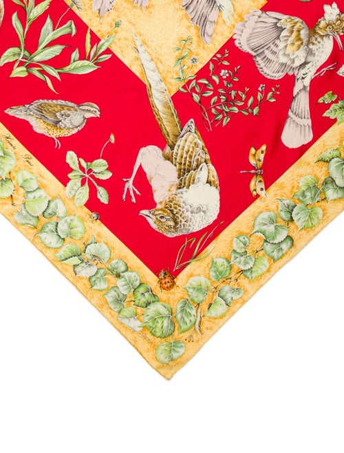 Hermès La Vie Au Grand Air Silk Scarf