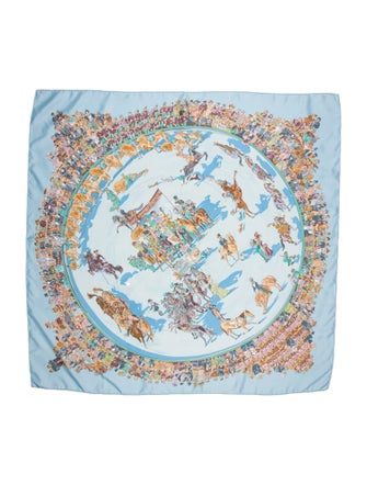 Hermès Cirque Molier Silk Scarf