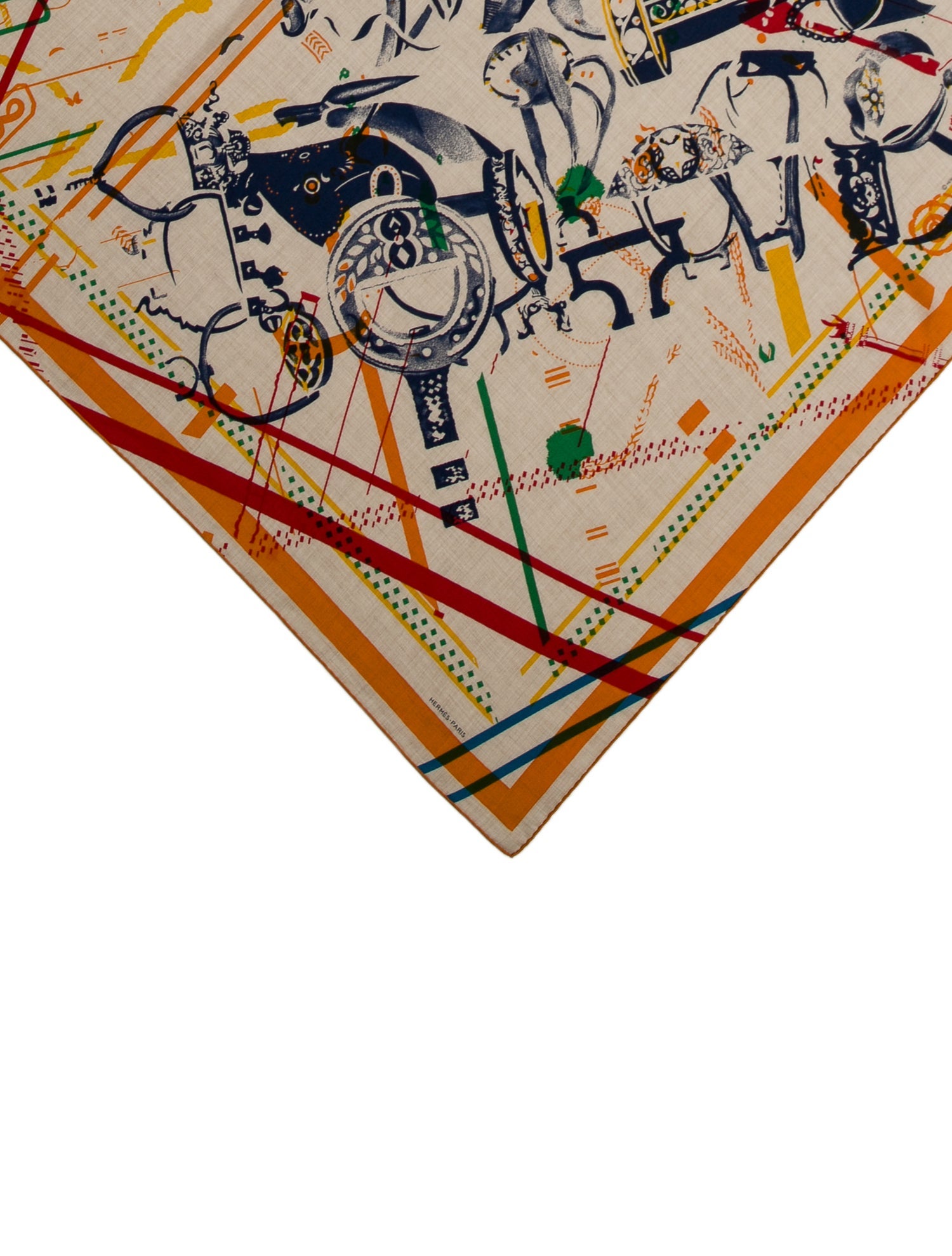 Hermès Concours D'Etriers Cashmere Shawl w/ Tags