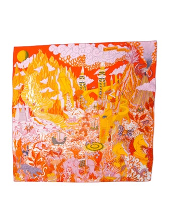 Hermès Cosmographia Universalis Silk Scarf