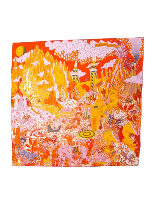 Hermès Cosmographia Universalis Silk Scarf