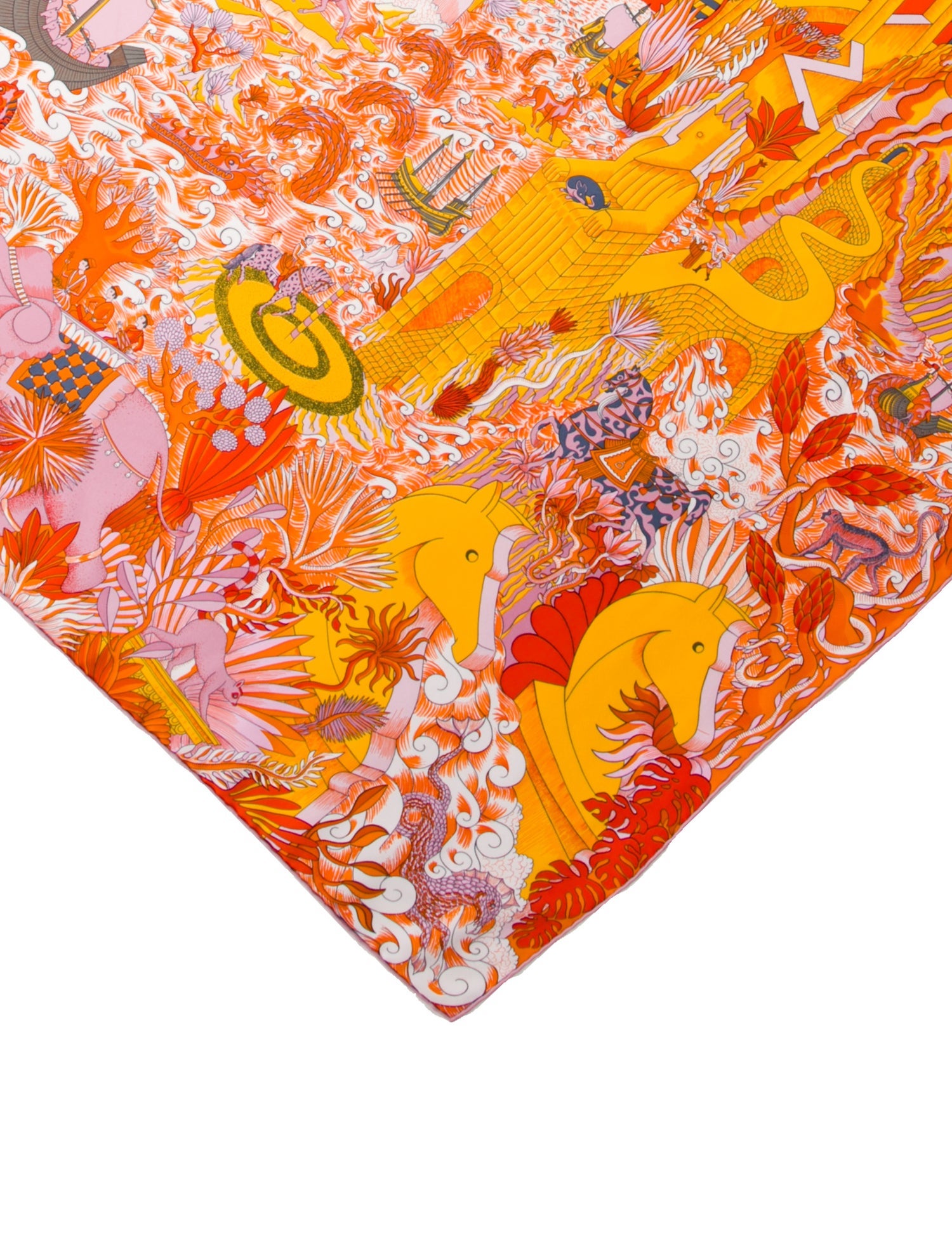 Hermès Cosmographia Universalis Silk Scarf