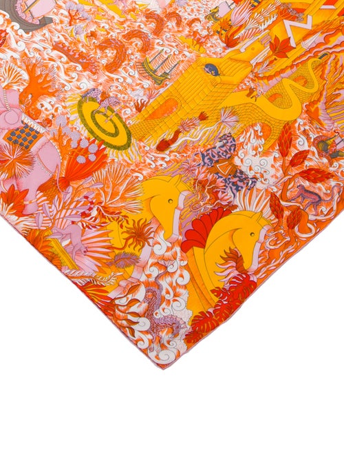 Hermès Cosmographia Universalis Silk Scarf