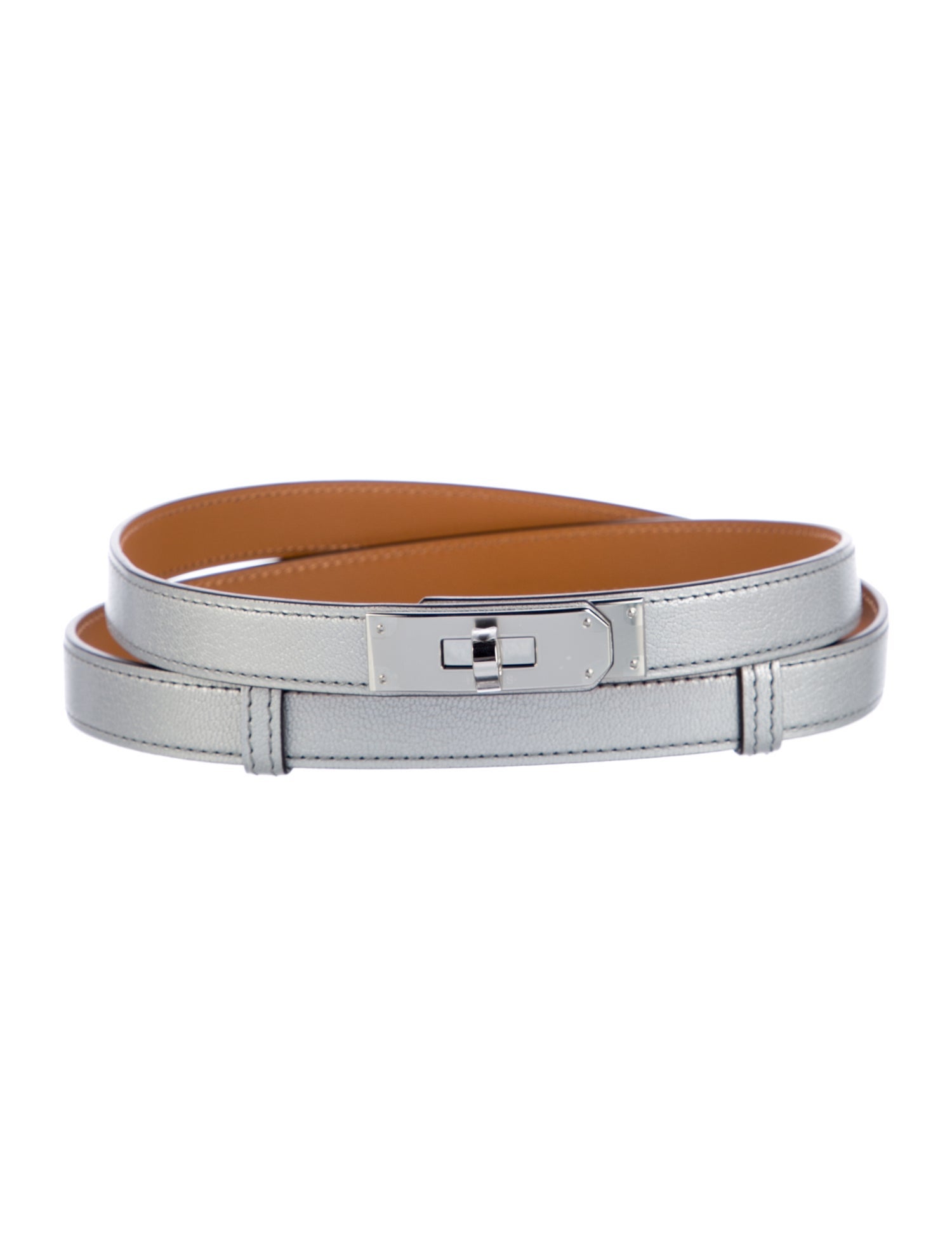 Hermès 18 mm Chevre Chamkila Kelly Belt