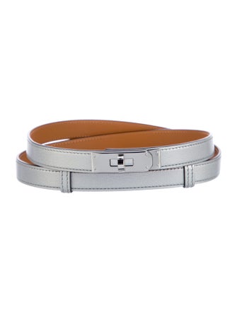 Hermès 18 mm Chevre Chamkila Kelly Belt