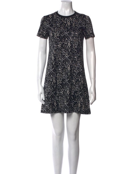 Hermès Printed Mini Dress