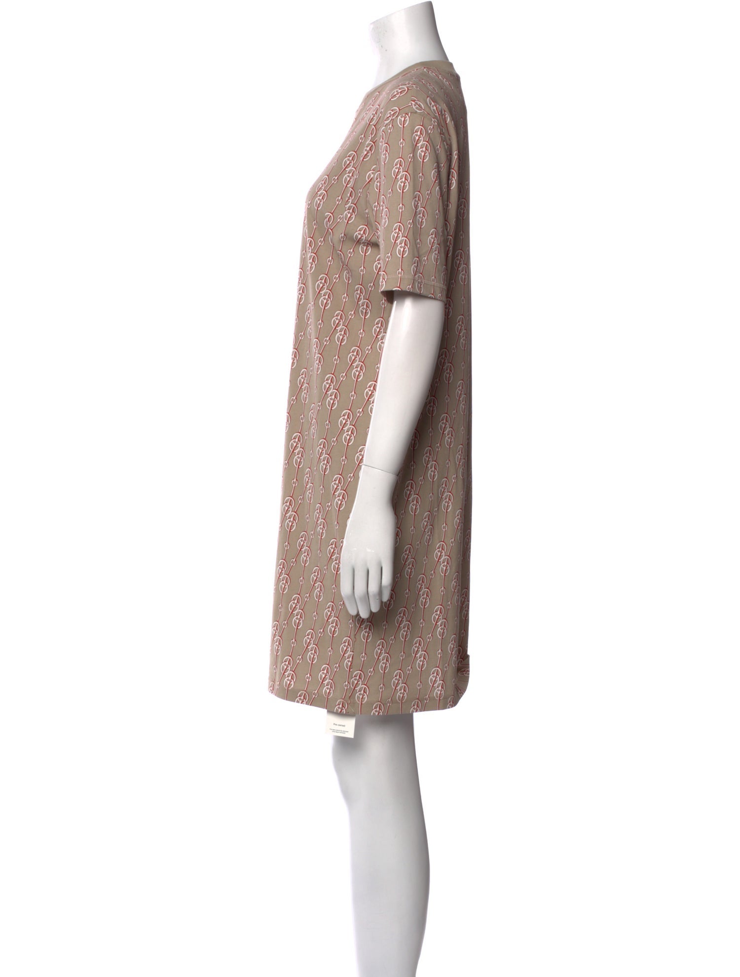 Hermès Crew Neck Mini Dress w/ Tags