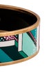 Hermès Wide Enamel Bangle Bracelet