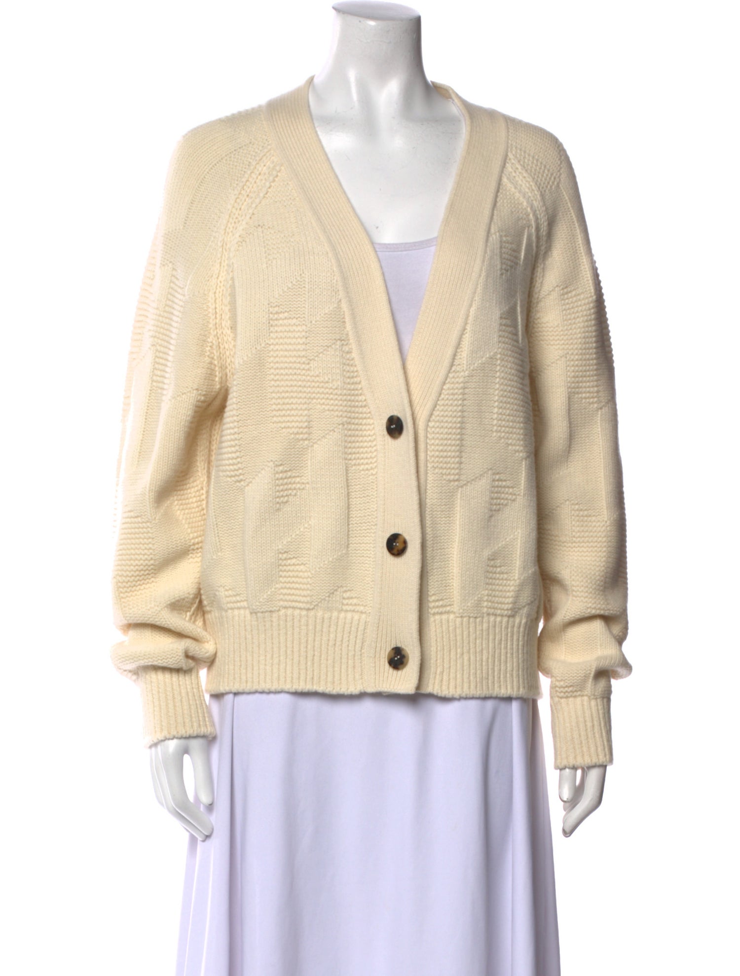 Hermès Virgin Wool V-Neck Sweater