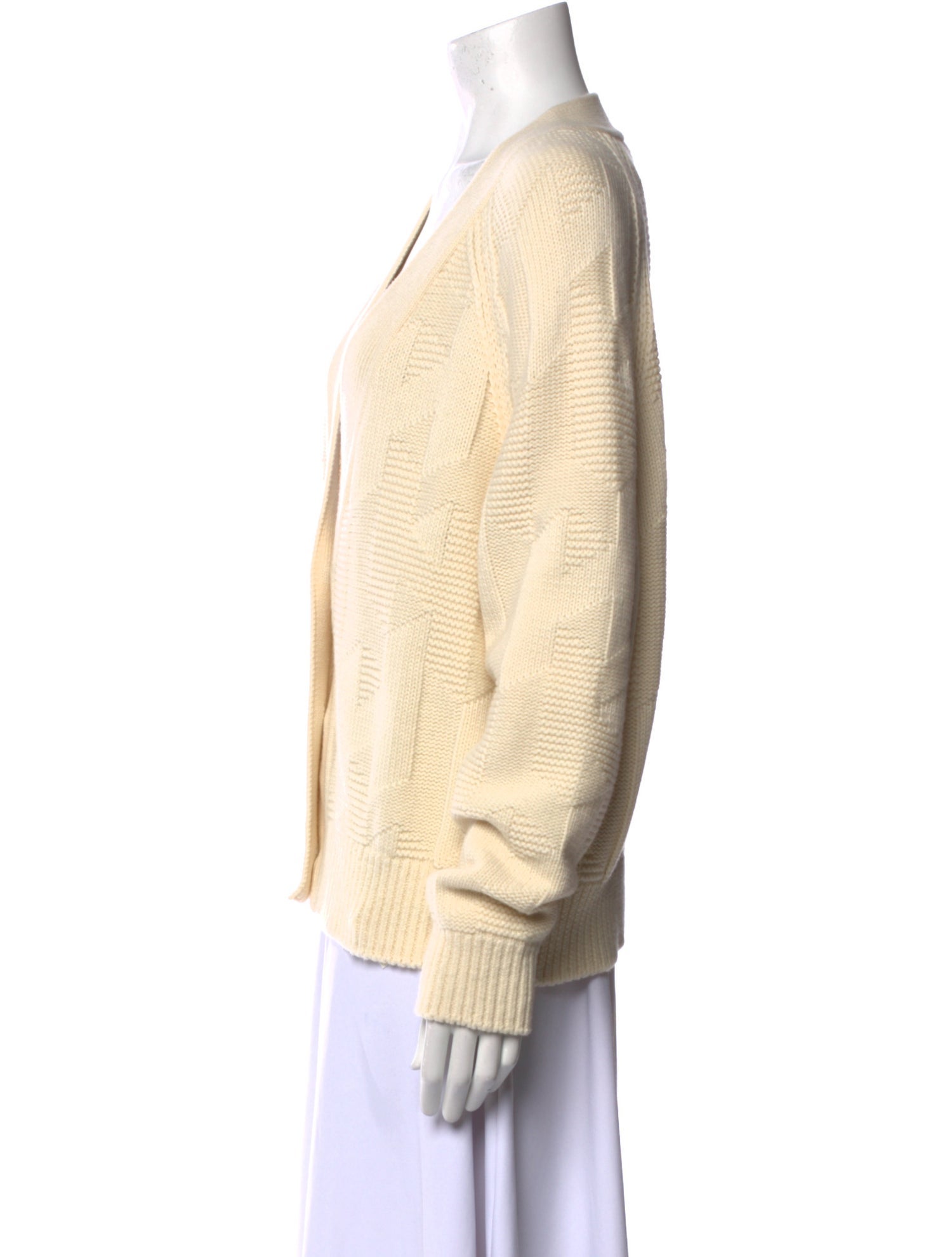 Hermès Virgin Wool V-Neck Sweater