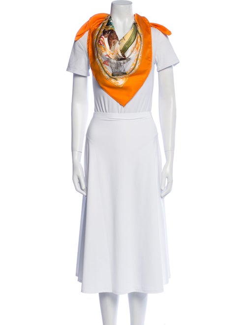 Hermès Vive Le Vent Silk Scarf