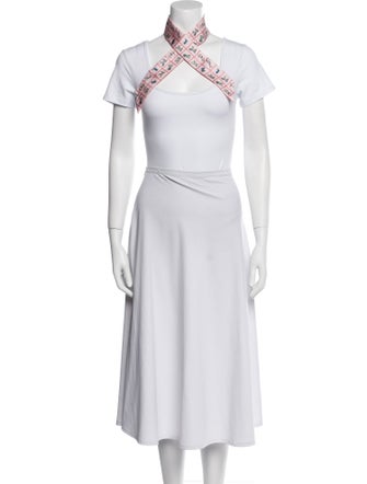 Hermès Couvertures et Tenues Silk Twilly Scarf