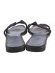 Hermès H Logo Beaded Accents Slides