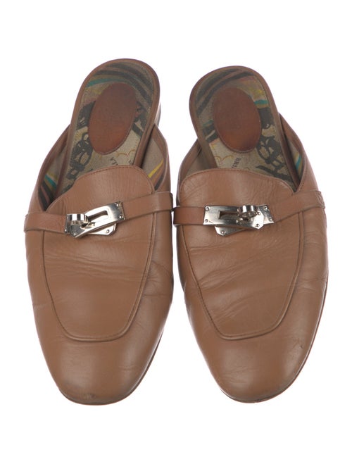 Hermès Oz Leather Mules