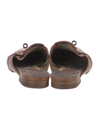 Hermès Oz Leather Mules