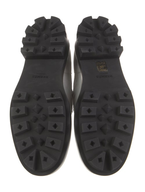 Hermès First Suede Derby Shoes