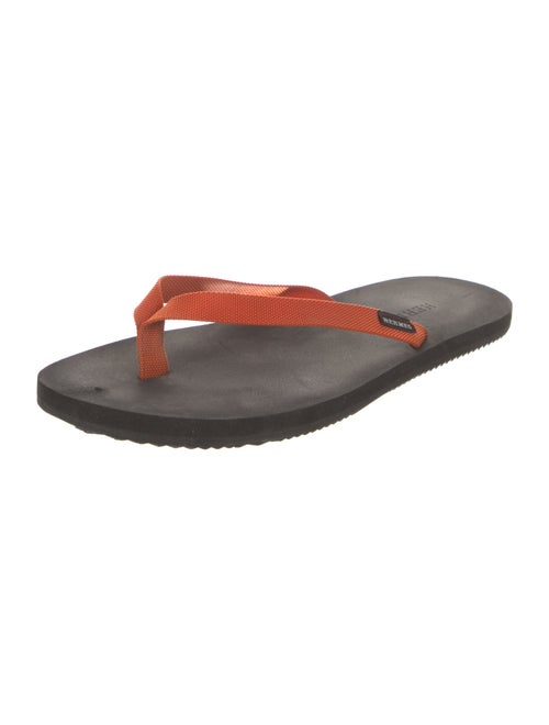 Hermès Canvas Flip Flops