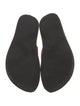 Hermès Canvas Flip Flops