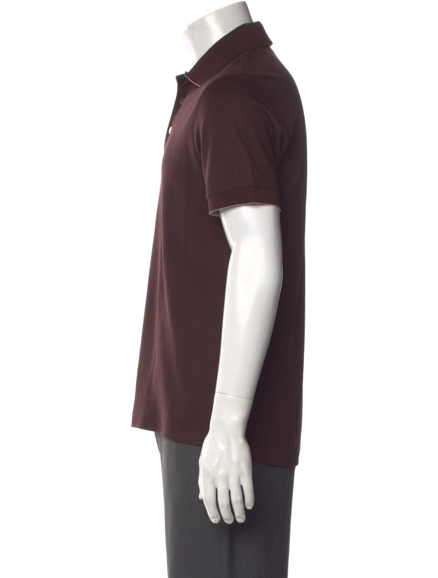 Hermès Collar Short Sleeve Polo Shirt