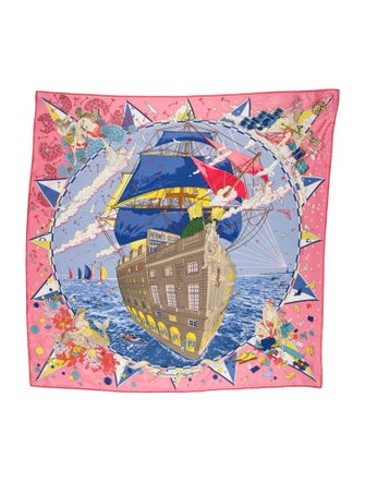 Hermès Hermes Flagship Silk Scarf