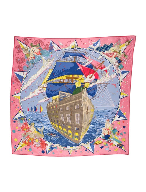 Hermès Hermes Flagship Silk Scarf