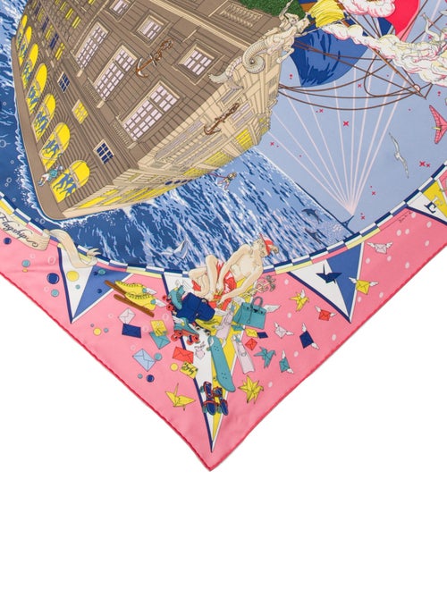 Hermès Hermes Flagship Silk Scarf