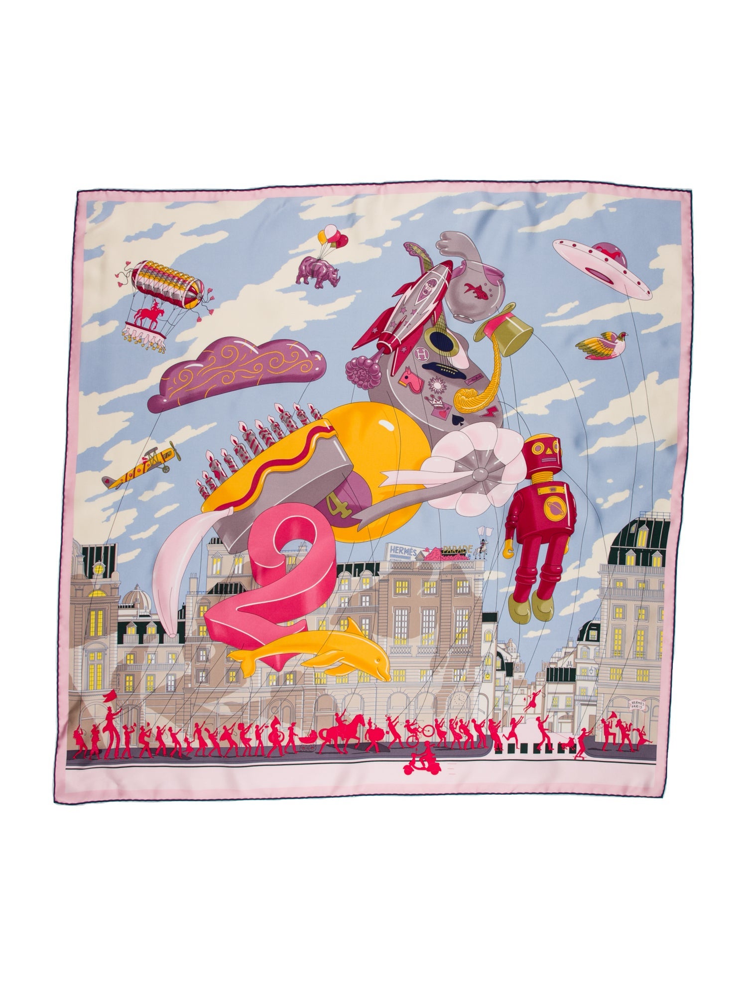 Hermès Hermes Parade Silk Scarf w/ Tags