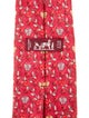 Hermès Patterned Silk Tie