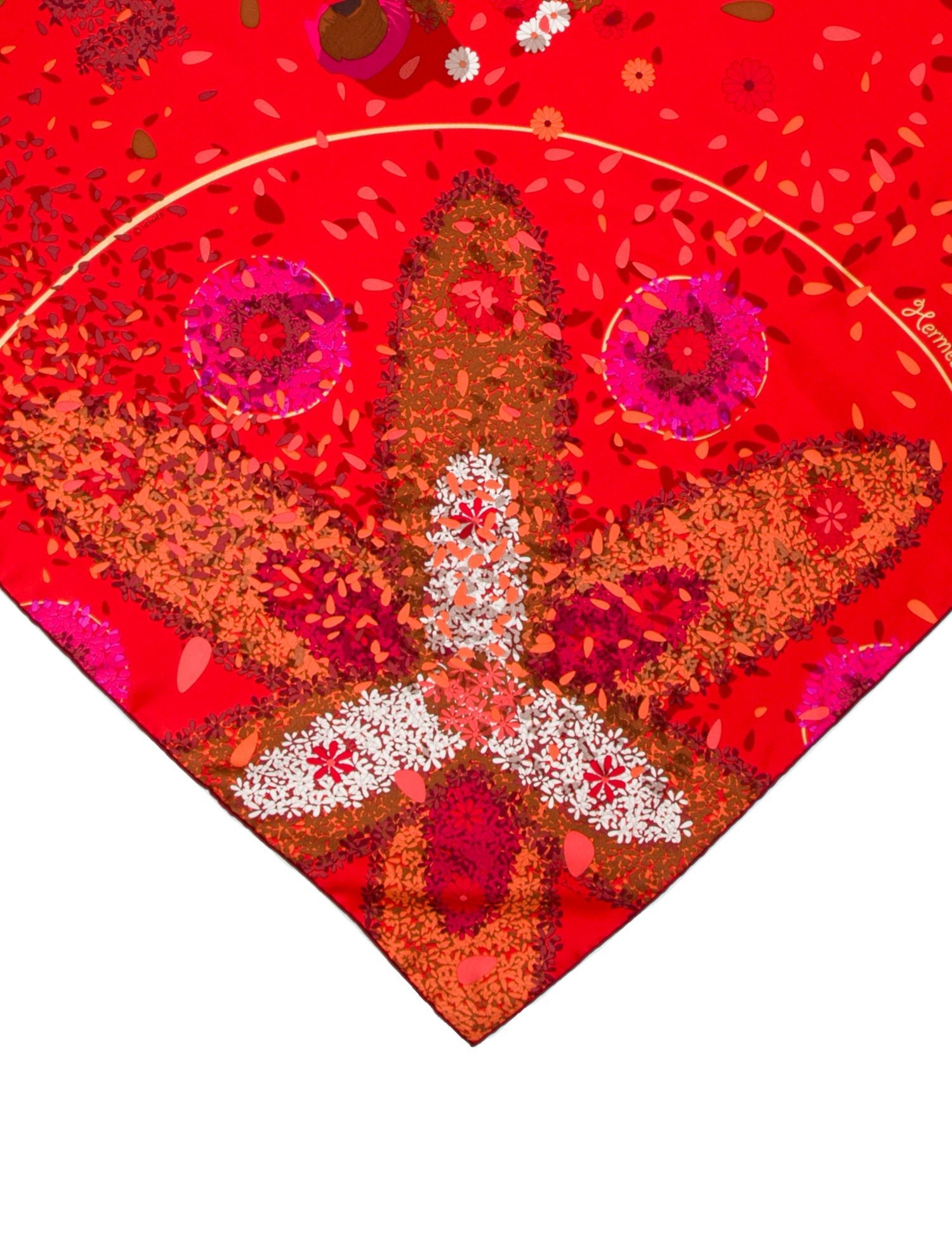 Hermès Offrandes d'Un Jour Silk Scarf