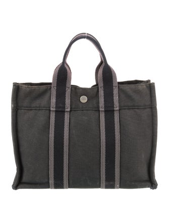 Hermès Toile Fourre-Tout PM