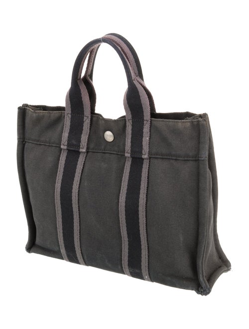 Hermès Toile Fourre-Tout PM