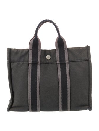 Hermès Toile Fourre-Tout PM