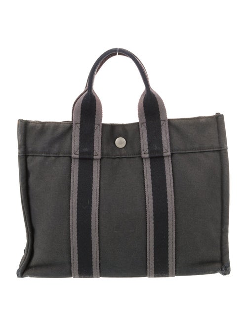 Hermès Toile Fourre-Tout PM