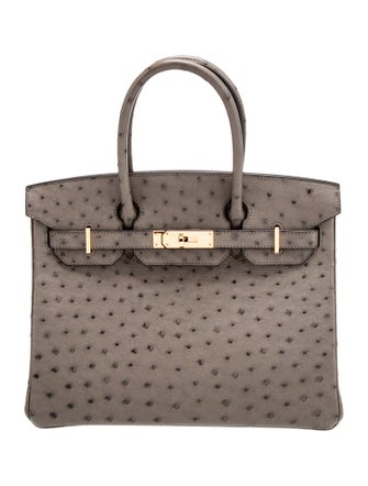 Hermès 2015 Ostrich Birkin 30