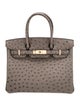 Hermès 2015 Ostrich Birkin 30