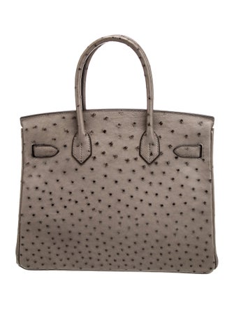 Hermès 2015 Ostrich Birkin 30