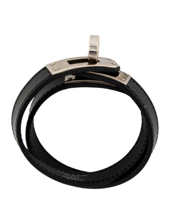 Hermès Kelly Double Tour Leather Bracelet