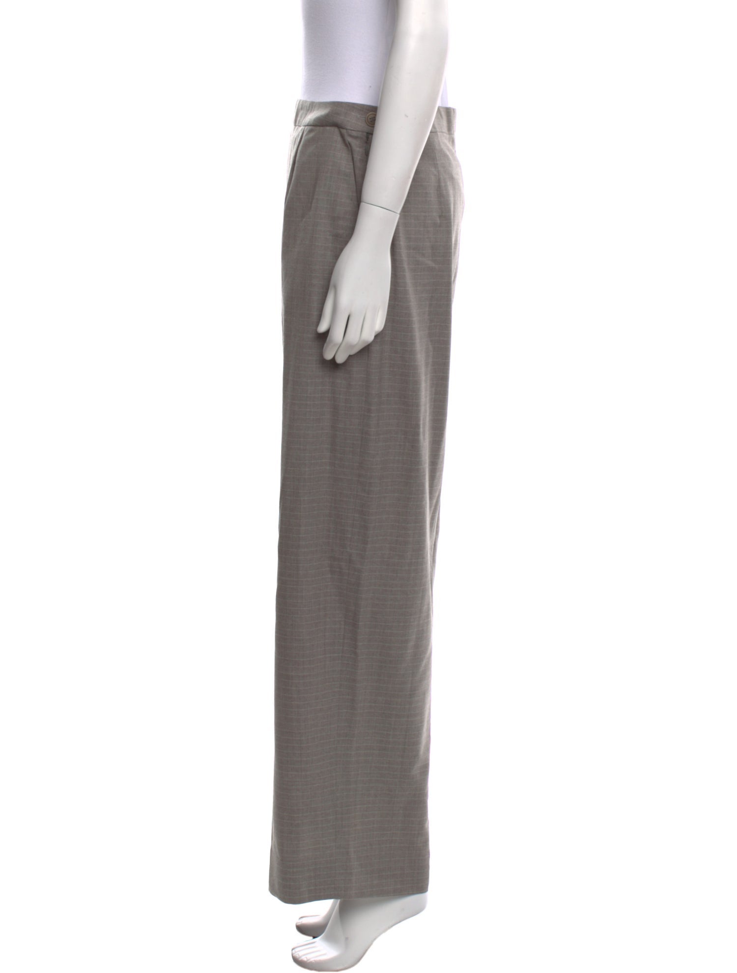 Hermès Wool Wide Leg Pants